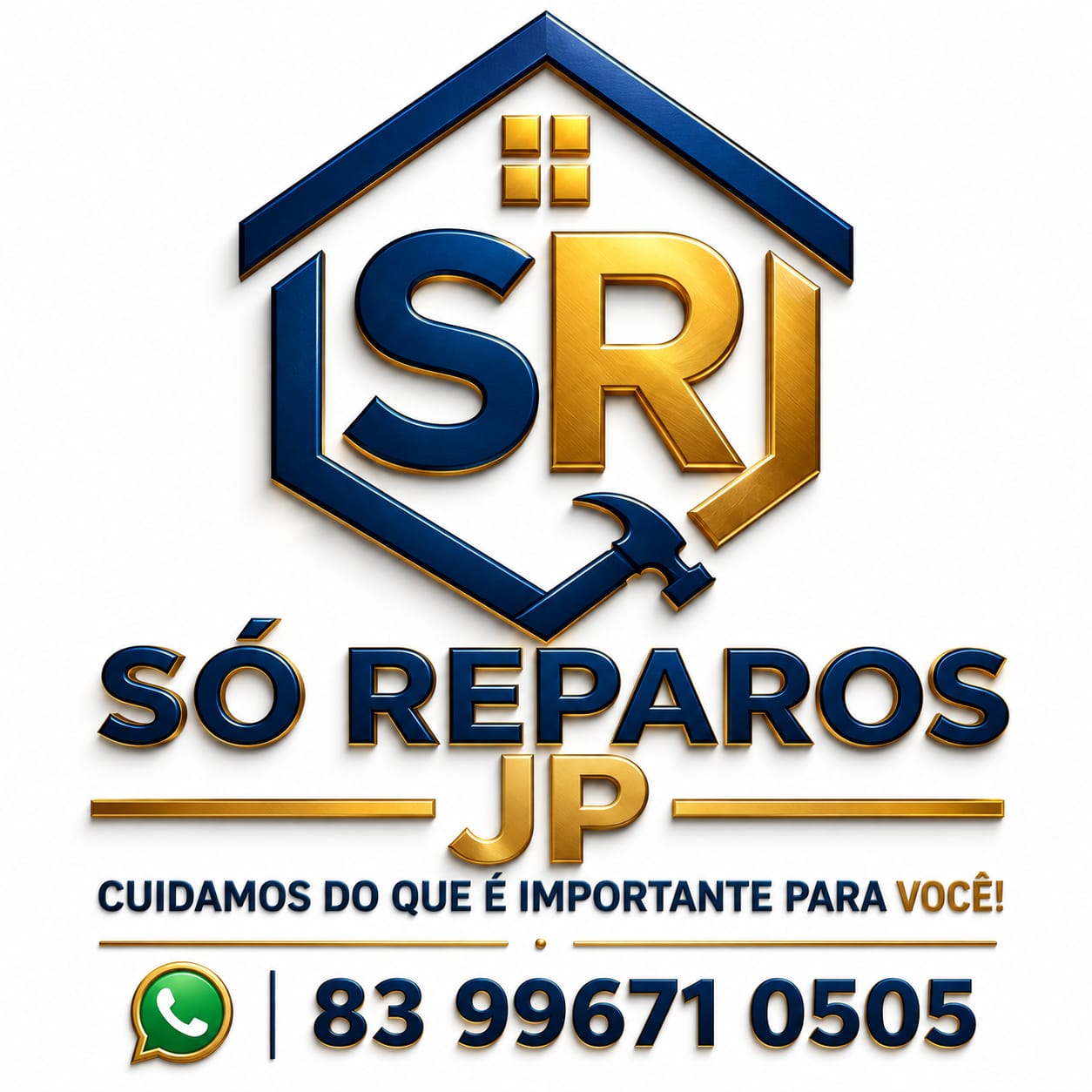 Logotipo da Só Reparos JP